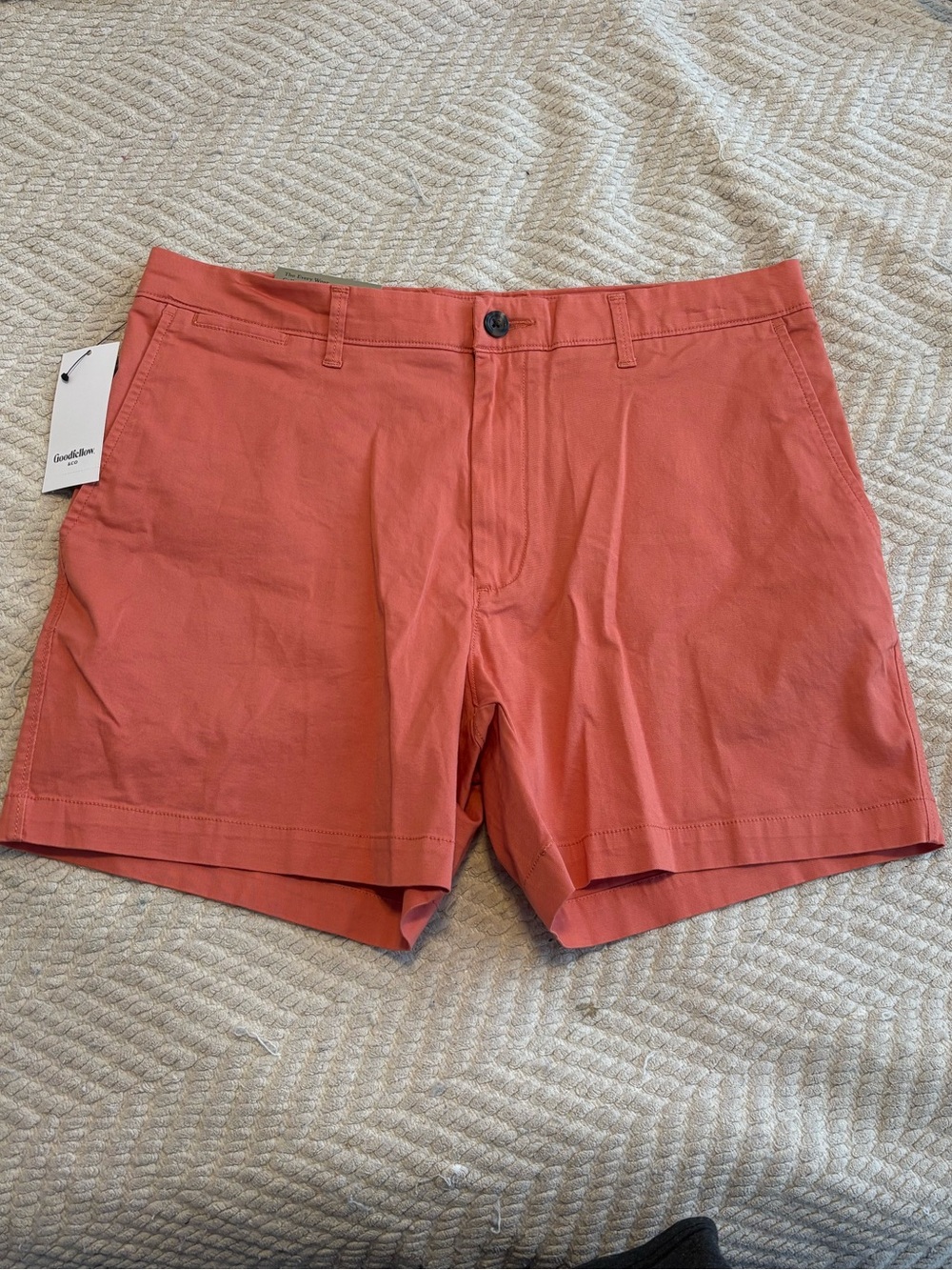Goodfellow & Co Coral Flat-Front Men's Shorts